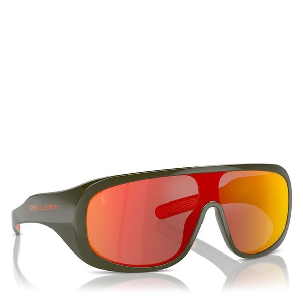 Okulary przeciwsłoneczne Polo Ralph Lauren. Zielone okulary przeciwsłoneczne Polo Ralph Lauren. Za 692.99 zł.