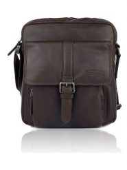 SPARWELL Skórzana torebka "Keen Karl" w kolorze brązowym - 24 x 27 x 8,5 cm rozmiar: onesize. Brązowe torby na ramię SPARWELL, bez wzorów, z materiału, na ramię, małe, bez dodatków. Za 195.99 zł.