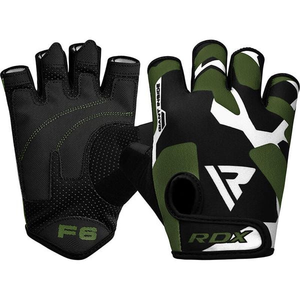 Rękawiczki RDX Sublimation F6. Zielone rękawiczki RDX SPORTS, bez wzorów, z elastanu. Za 52.99 zł.