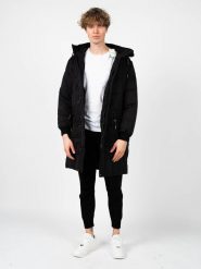 Pepe Jeans Kurtka "Jaden Parka" | PM402595 | Jaden | Mężczyzna | Czarny. Czarne kurtki Pepe Jeans, m, bez wzorów, z bawełny, bez kaptura. W wyprzedaży za 729.00 zł.
