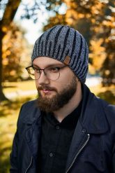 Męska czapka z polarem Brødrene cz16 j. szara 9934. Szare czapki zimowe bez wzorów, z polaru. Za 22.05 zł.