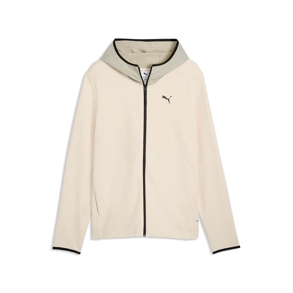 Bluza Puma Pumatech Z Pełnym Zamkiem Dk Dorośli. Białe bluzy z kapturem Puma, l, bez wzorów, z bawełny, z kapturem. Za 373.99 zł.