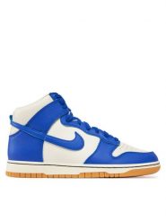 Nike Sneakersy Dunk Hi Retro Se FV6612 001 Niebieski. Niebieskie buty sportowe casual Nike, bez wzorów, ze skóry, bez zapięcia. Za 649.99 zł.