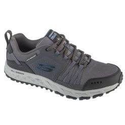 Buty trekkingowe męskie, Escape Plan. Szare buty trekkingowe Skechers, bez wzorów, bez zapięcia. Za 379.99 zł.