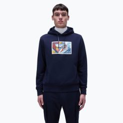 Bluza męska Napapijri B-Portalet Hooded. Czarne bluzy Napapijri, m, bez wzorów, bez kaptura. Za 389.99 zł.