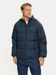 Tommy Jeans Kurtka zimowa DM0DM20003 Granatowy Relaxed Fit. Niebieskie kurtki Tommy Jeans, na zimę, m, bez wzorów, z jeansu, bez kaptura. Za 499.99 zł.