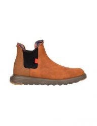 HeyDude Męskie Sztyblety Branson Classic. Brązowe sztyblety Hey dude, bez wzorów, z materiału, bez obcasa, bez zapięcia. Za 439.00 zł.