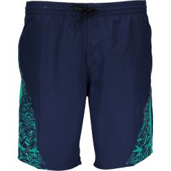 Szorty kąpielowe w kolorze granatowo-turkusowym. Szorty marki Speedo. W wyprzedaży za 117.95 zł.