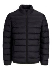 Jack & Jones Kurtka pikowana w kolorze czarnym rozmiar: M. Czarne kurtki Jack & Jones, m, bez wzorów, bez kaptura. Za 136.45 zł.