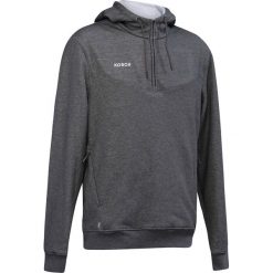 Bluza do hokeja na trawie FH500 męska. Szare bluzy KOROK, m, bez wzorów, z bawełny, bez kaptura. Za 179.99 zł.
