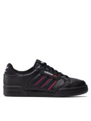 Adidas Sneakersy Continental 80 Stripes FX5091 Czarny. Czarne buty sportowe casual Adidas, bez wzorów, ze skóry, bez zapięcia. Za 309.99 zł.