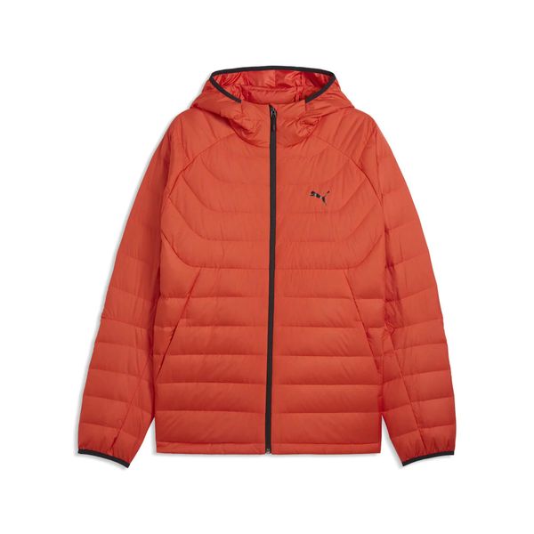 Męska kurtka puchowa PACKLITE z kapturem PUMA. Czerwone kurtki Puma, l, bez wzorów, z materiału, z kapturem. Za 599.00 zł.