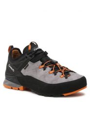 Aku Trekkingi Rock Dfs Gtx 722 GORE-TEX Szary. Szare buty trekkingowe Aku, bez wzorów, z gore-texu, bez zapięcia. Za 949.99 zł.