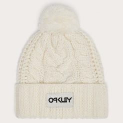 Oakley Czapka Harper Pom Beanie Fos800024-9Wi. Brązowe czapki zimowe Oakley, bez wzorów. Za 124.99 zł.