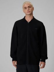 4F Bluza w kolorze czarnym rozmiar: XL. Czarne bluzy 4F, xl, bez wzorów, bez kaptura. Za 134.95 zł.