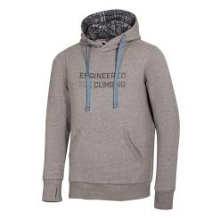 Bluza z kapturem męska Ocun Hoodie. Niebieskie bluzy z kapturem Ocun, m, bez wzorów, z kapturem. Za 303.99 zł.