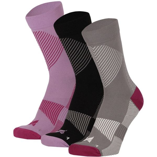 Skarpety kompresyjne unisex Xtreme, 3-pak. Czarne skarpety XTREME SOCKSWEAR, bez wzorów, z elastanu. Za 130.16 zł.