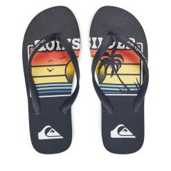 Japonki Quiksilver. Niebieskie japonki Quiksilver, bez wzorów. Za 69.99 zł.