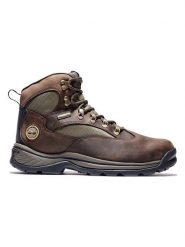 Timberland Skórzane buty turystyczne "Chocorua Trail MId" w kolorze brązowym rozmiar: 42. Brązowe buty turystyczne Timberland, bez wzorów, z materiału, bez zapięcia, outdoorowe. Za 518.45 zł.