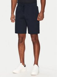 Emporio Armani Underwear Szorty sportowe EM000495 AF10790 UB102 Granatowy Regular Fit. Niebieskie krótkie spodenki sportowe Emporio Armani Underwear, l, bez wzorów, z bawełny. Za 339.99 zł.