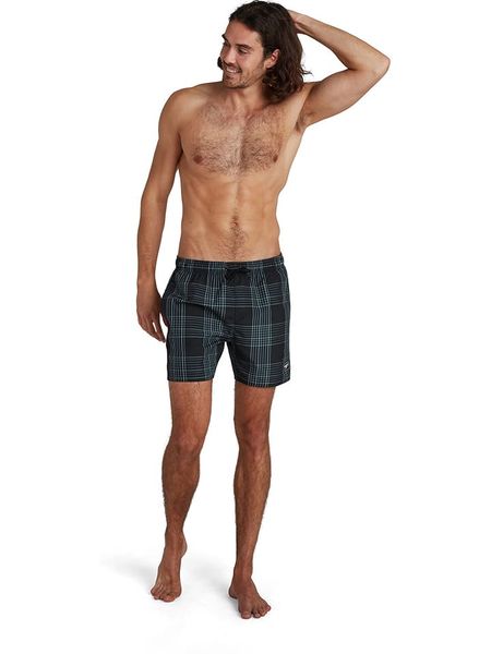 Speedo Szorty kąpielowe w kolorze błękitno-czarnym rozmiar: M. Czarne kąpielówki Speedo, m, bez wzorów, z materiału. Za 139.87 zł.