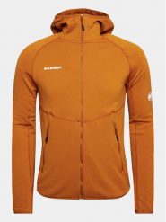Mammut Bluza Aconcagua Ml Hooded Jacket 1014-04281-7502-114 Brązowy Regular Fit. Brązowe bluzy Mammut, l, bez wzorów, z syntetyku, bez kaptura. Za 609.99 zł.