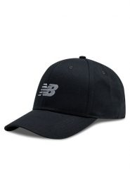 New Balance Czapka z daszkiem LAH41013BK Czarny. Czarne czapki z daszkiem New Balance, bez wzorów, z bawełny. Za 99.99 zł.