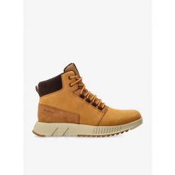 Buty outdoor męskie Sorel Mac Hill Lite Mid Plus WP. Brązowe buty trekkingowe Sorel, bez wzorów, bez zapięcia, outdoorowe. Za 488.99 zł.