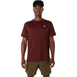 Koszulka Asics. Brązowe t-shirty sportowe ASICS, bez wzorów, bez ramiączek, do biegania. Za 198.00 zł.