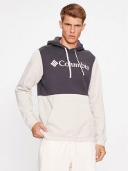 Columbia Bluza Trek™ Colorblock Hoodie 1976933 Szary Regular Fit. Szare bluzy Columbia, m, bez wzorów, z bawełny, bez kaptura. Za 189.99 zł.
