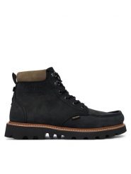 Palladium Trzewiki Trooperlite Grit Zip 04985-001-M Czarny. Czarne botki sznurowane Palladium, bez wzorów, z nubiku, bez obcasa, bez zapięcia. Za 799.99 zł.
