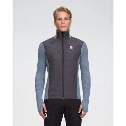 Kurtka turystyczna z pełnym zamkiem błyskawicznym Daehlie Sportswear Comfy. Niebieskie kurtki DAEHLIE, s, bez wzorów, z dzianiny, bez kaptura. Za 618.00 zł.