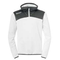Bluza emotion 2.0 Kempa Quarter Zip. Białe bluzy Kempa, bez wzorów, bez kaptura. Za 188.50 zł.