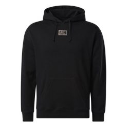 Bluza z kapturem Reebok Basketball. Czarne buty do koszykówki Reebok, bez zapięcia, na fitness i siłownię. W wyprzedaży za 258.95 zł.