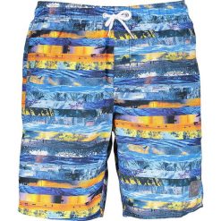 Szorty kąpielowe w kolorze niebieskim ze wzorem. Szorty marki Speedo. W wyprzedaży za 117.95 zł.