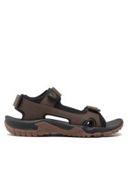 Jack Wolfskin Sandały Lakewood Cruise Sandal M 4019011 Brązowy. Brązowe sandały Jack Wolfskin, ze skóry, bez zapięcia. Za 239.99 zł.