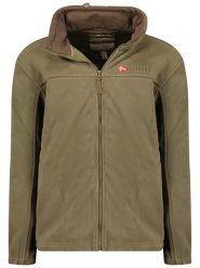 ANAPURNA Kurtka polarowa "Uranium" w kolorze khaki rozmiar: L. Brązowe kurtki ANAPURNA, l, bez wzorów, z polaru, bez kaptura. Za 82.99 zł.