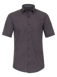 CASAMODA Koszula - Regular fit - w kolorze granatowo-czerwonym rozmiar: 3XL. Czerwone koszule CASAMODA, xl, bez wzorów, z bawełny, bez kołnierzyka, bez ramiączek. Za 114.98 zł.