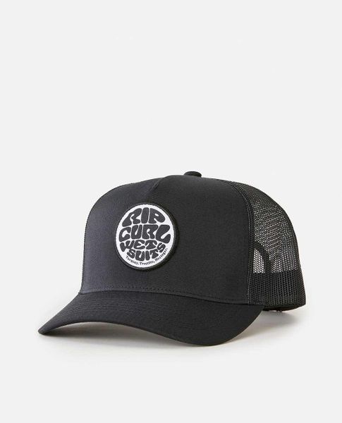 Kapelusz Rip Curl Wetsuit Icon Czarny. Czarne kapelusze Rip Curl, bez wzorów, z materiału. Za 150.60 zł.