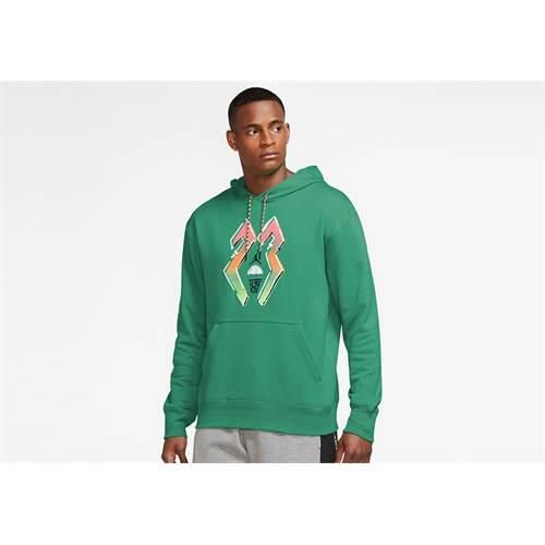 Bluza sportowa męska Nike Air Jordan Sport Dna. Zielone bluzy z kapturem Nike, na lato, m, bez wzorów, z bawełny, z kapturem. Za 392.00 zł.