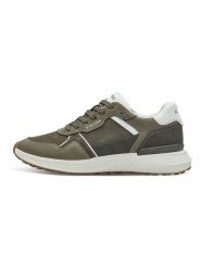 S.Oliver Skórzane sneakersy w kolorze khaki rozmiar: 46. Brązowe buty sportowe casual S.Oliver, bez wzorów, bez zapięcia. Za 184.46 zł.