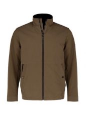 Kurtka przejściowa J-SYLVAN. Brązowe kurtki Volcano, na lato, m, bez wzorów, z jeansu, bez kaptura. Za 319.99 zł.