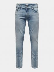 Only & Sons Jeansy Loom 22027651 Niebieski Slim Fit. Niebieskie jeansy Only & Sons, m. Za 49.99 zł.