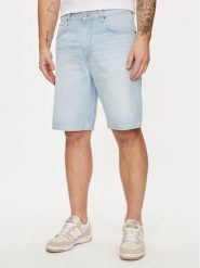 Lee Szorty jeansowe Asher 112349239 Niebieski Loose Fit. Niebieskie szorty Lee, m, bez wzorów, z bawełny. Za 169.99 zł.