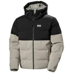 Kurtka puchowa Helly Hansen Oslo Graphic Puffy. Szare kurtki Helly Hansen, l, bez wzorów, z materiału, bez kaptura. Za 1,212.00 zł.