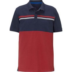Cellbes Koszulka polo granatowy male niebieski S. Niebieskie koszulki polo Cellbes, m, z aplikacjami, z dżerseju, bez kołnierzyka, bez ramiączek. W wyprzedaży za 71.00 zł.
