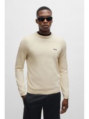 Hugo Boss Underwear Sweter w kolorze beżowym rozmiar: L. Brązowe swetry nierozpinane Hugo Boss Underwear, l, bez wzorów, z bawełny, bez kołnierzyka, bez ramiączek. Za 373.45 zł.