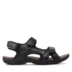 Sandały Regatta. Czarne sandały Regatta, bez zapięcia. Za 159.99 zł.