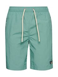 Superdry Szorty kąpielowe w kolorze miętowym rozmiar: M. Zielone kąpielówki Superdry, m, bez wzorów, z materiału. Za 145.26 zł.