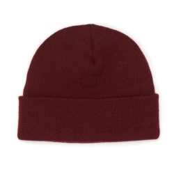 Czapka Ciężkiej Grubości Długa. Brązowe czapki zimowe FLEXFIT, bez wzorów. Za 46.99 zł.